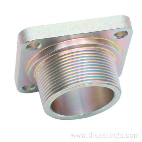 Precision casting cnc machining carbon steel flange